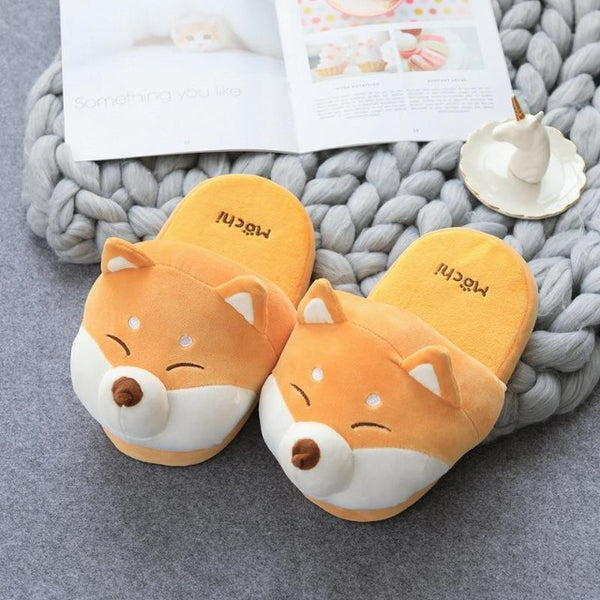 Shiba Slippers - Kawaii Slippers | Shiba Merch - Happy Shibas™