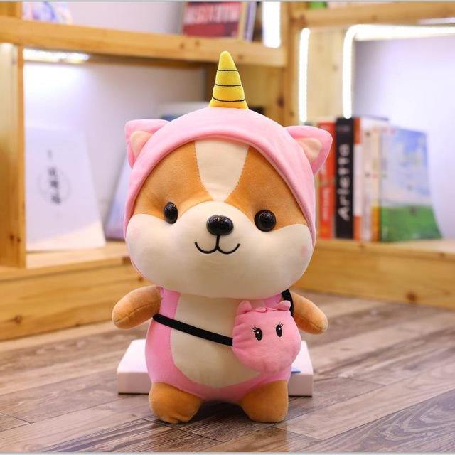 Pink shiba 2025 inu plush