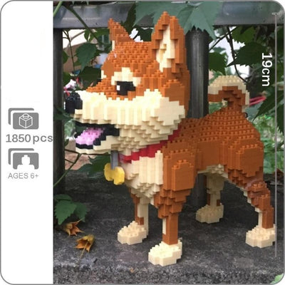 Shiba Inu 3d Model Block Brick Toy - Happy Shibas™