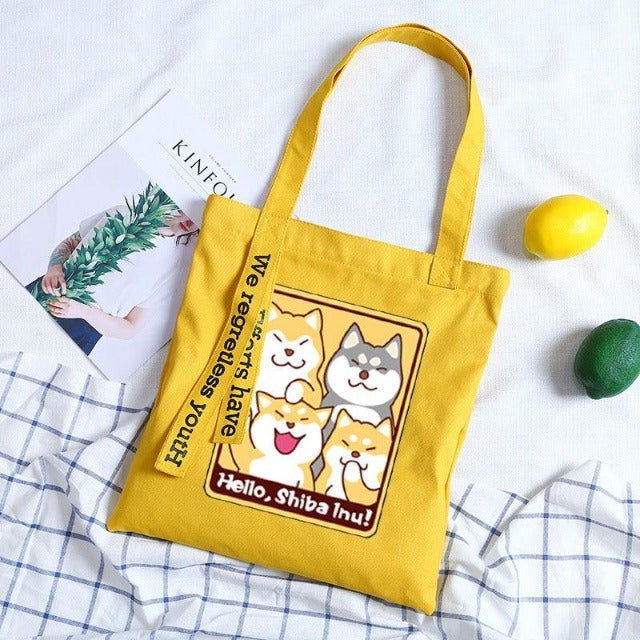 Shiba Inu Tote Bag