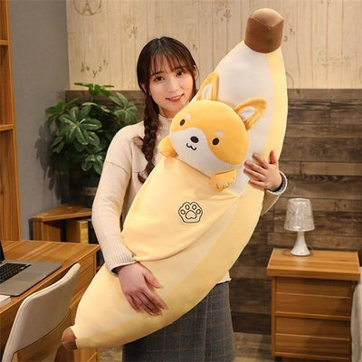 Shiba Banana Plushie - Happy Shibas™