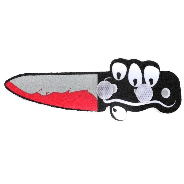 A toy knife for halloween for a dog