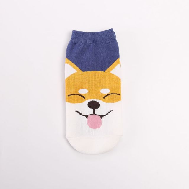 Happy Shiba Socks