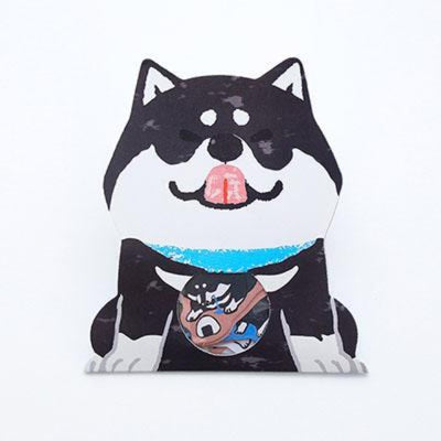 30pcs/pack Cute Shiba Inu Dog Label Stickers