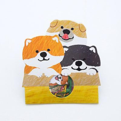 30pcs/pack Cute Shiba Inu Dog Label Stickers